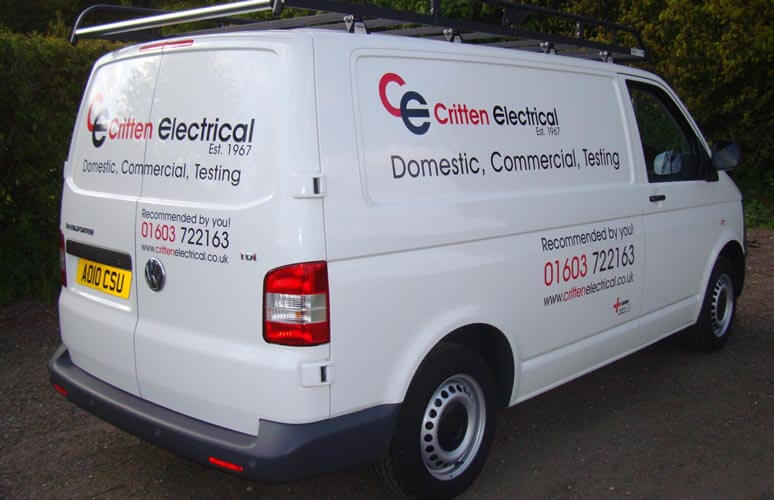 Critten Electrical Van